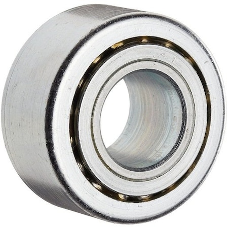 Altra Industrial Motion Double Row Ball Bearing; 1/2 in. Bore; 1-1/8 in. OD; 9/16 in. W; Steel D-2337